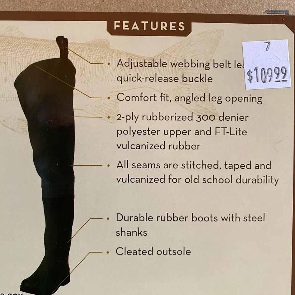 Frog Togg hip waders